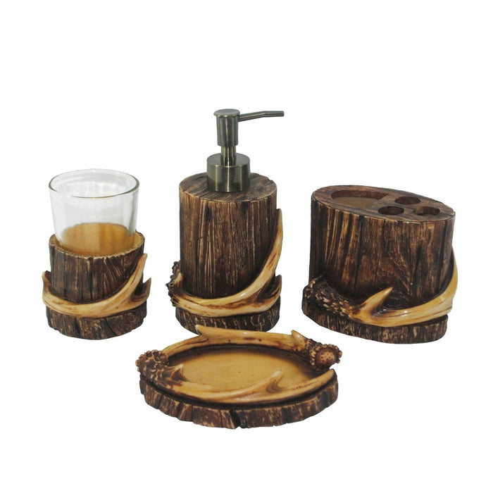 Antler Toothbrush Holder Bath Accessory