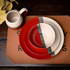 Pasadizo Ceramic 16PC Dinnerware Set Dinnerware Set