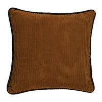 Corduroy Faux Leather Pillow Pillow