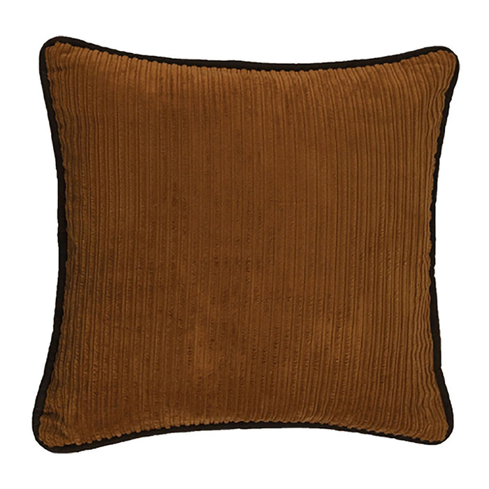 Corduroy Faux Leather Pillow Pillow