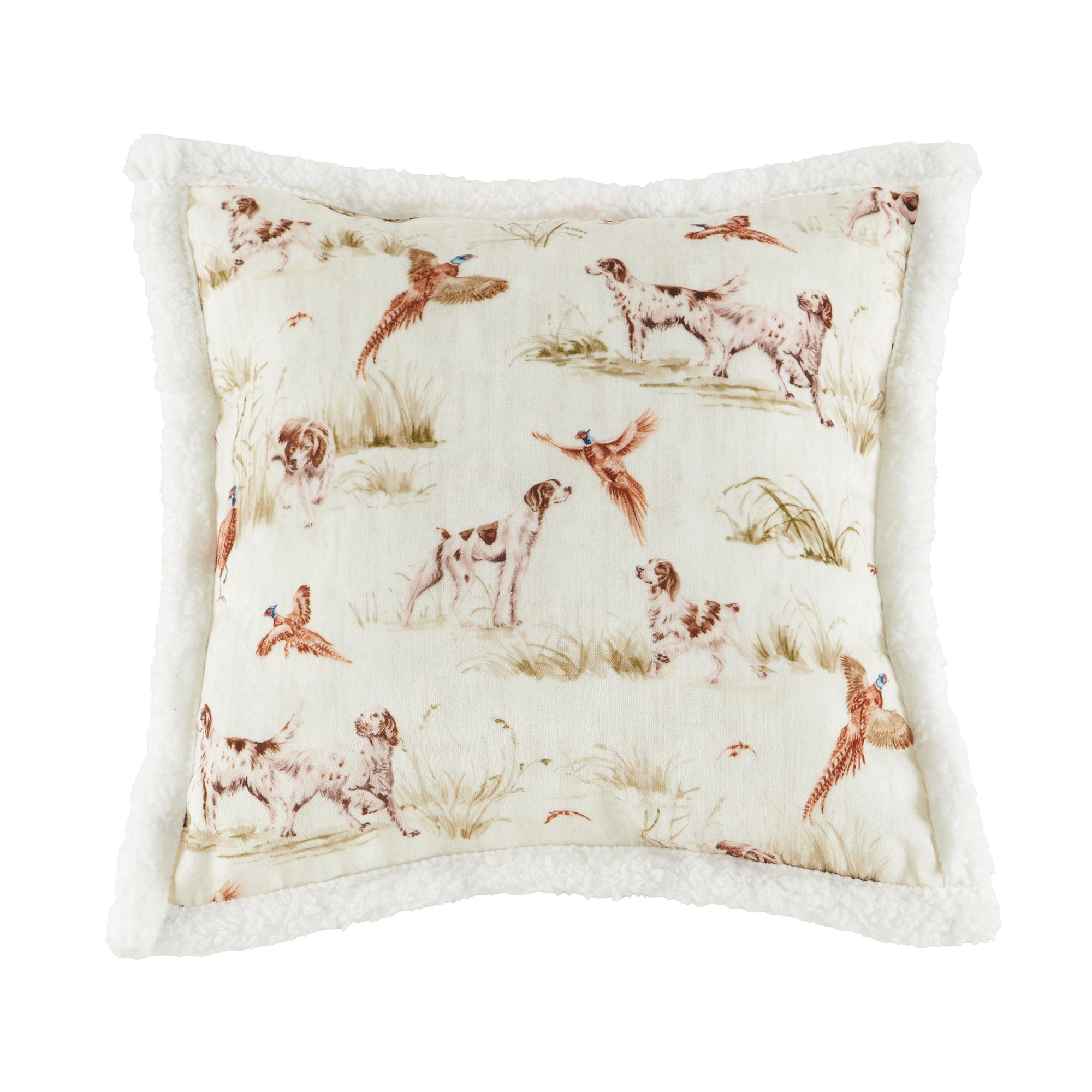 Hunt Life Campfire Sherpa Pillow Pillow