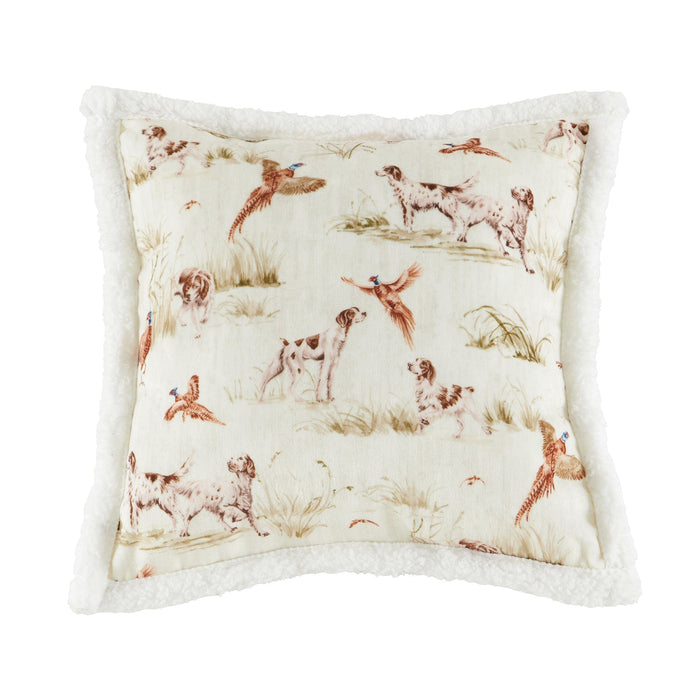 Hunt Life Campfire Sherpa Pillow Pillow