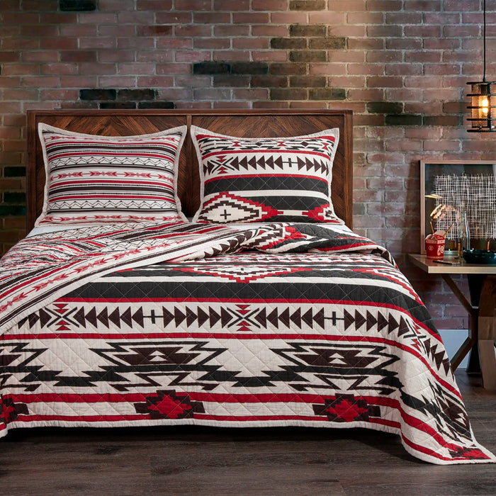 Cortez Reversible Quilt Set Quilt