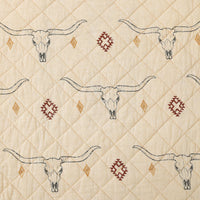 Maverick Longhorns Reversible Quilt Set Quilt