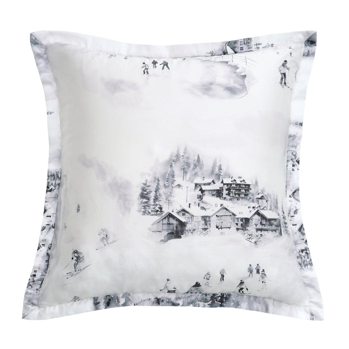 Ski Toile Lyocell Euro Sham Sham