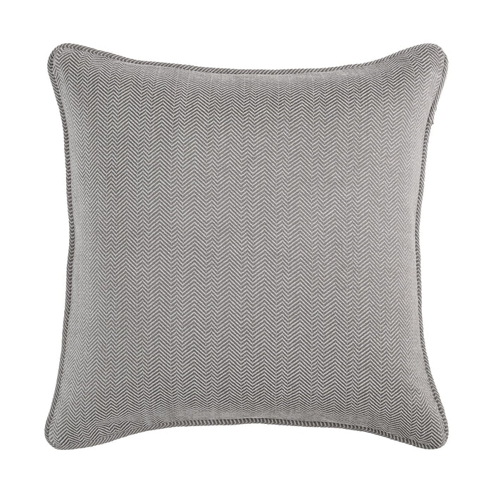 Chenille Herringbone Euro Sham Taupe Sham