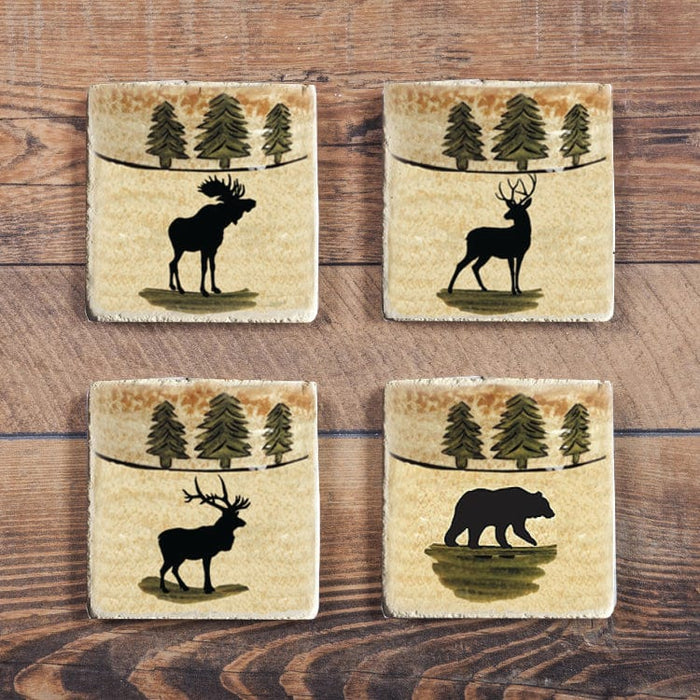 Multi-Animal Coaster, Set of 4 Coaster