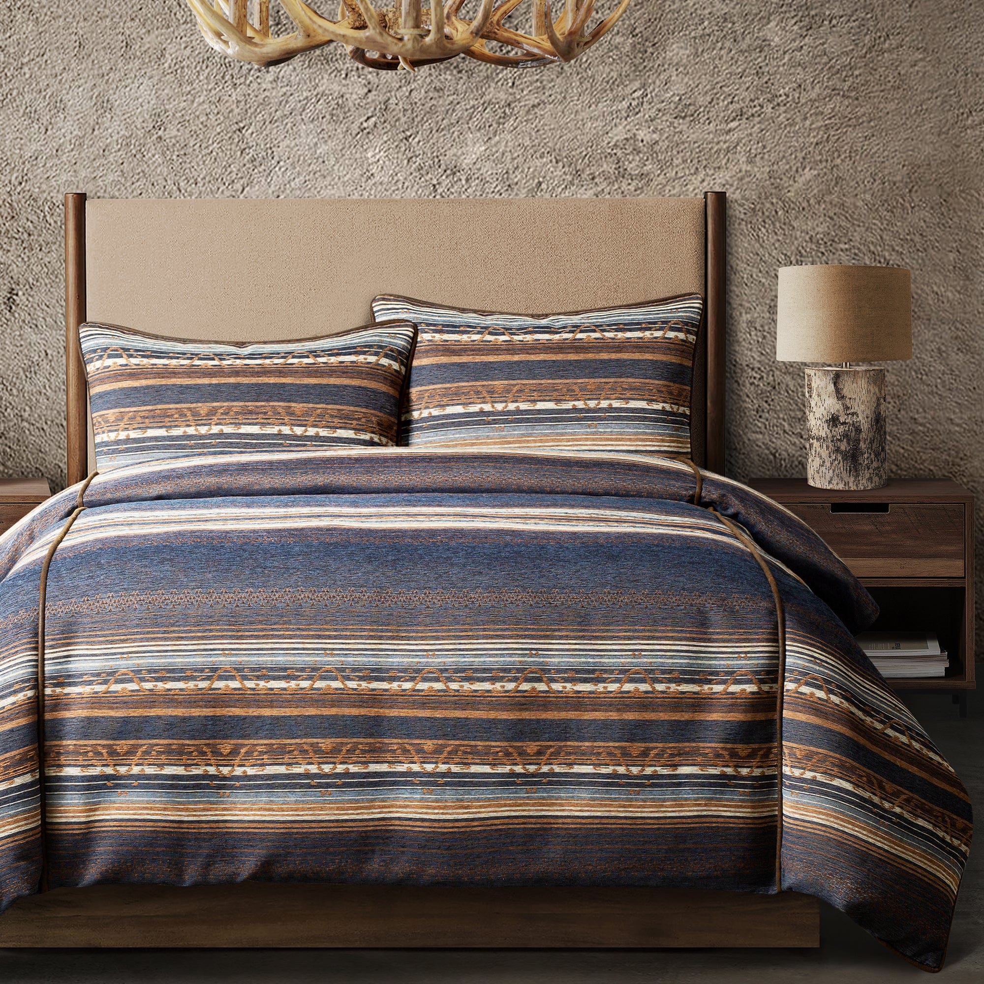 Estes Chenille Bedding Set Comforter / Duvet Cover