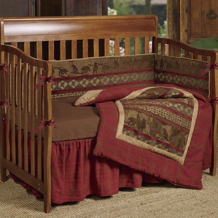 Baby Cascade Lodge Crib Bedding Set Crib Set