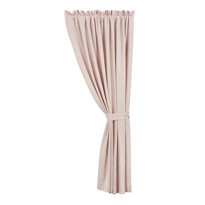 Luna Washed Linen Curtain 48" x 108" / Blush Curtain