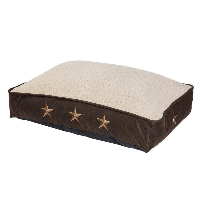 Embroidered Star Dog Bed Dog Bed