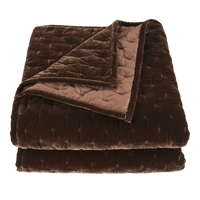 Stella Faux Silk Velvet Quilt Quilt