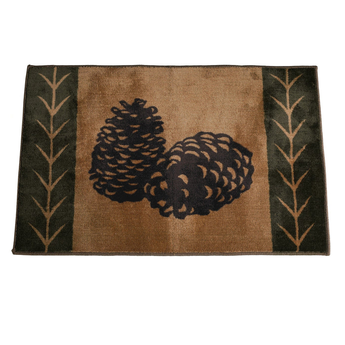 Pine Cone Kitchen/Bath Rug Rug