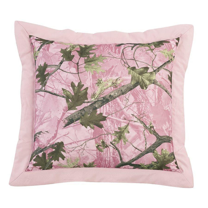 Camo Euro Sham, 27x27 - Pink Sale-Sham