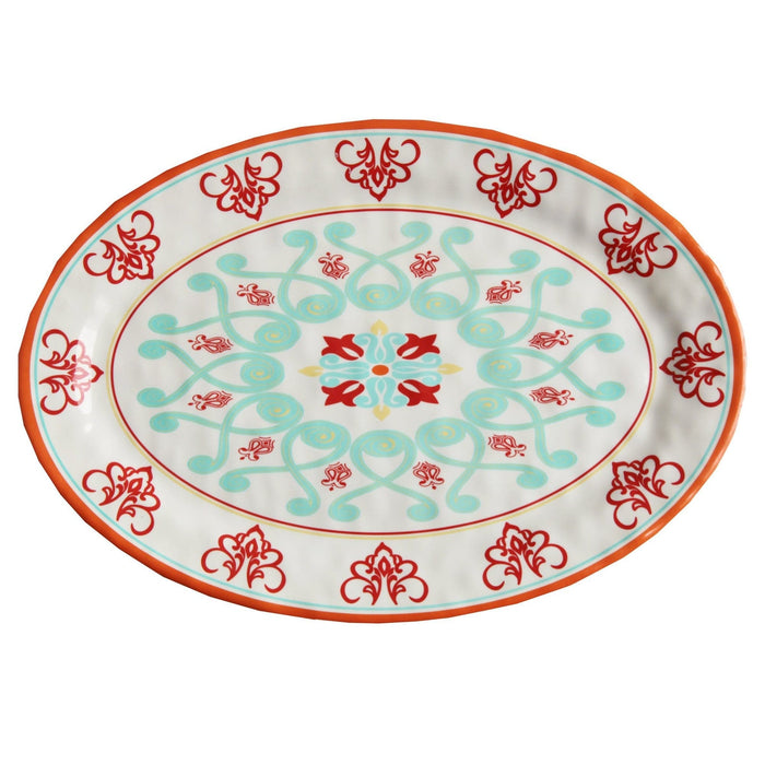 Western Motif Melamine Serving Platter (EA) Serving Platter