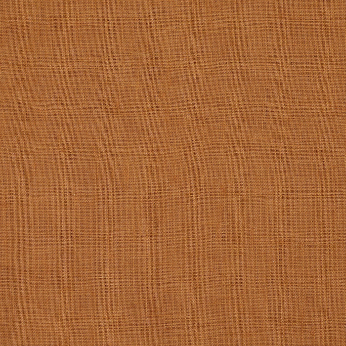 100% French Flax Linen Swatch Caramel Swatch