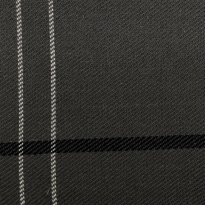 Heath Plaid Swatch Gray Swatch