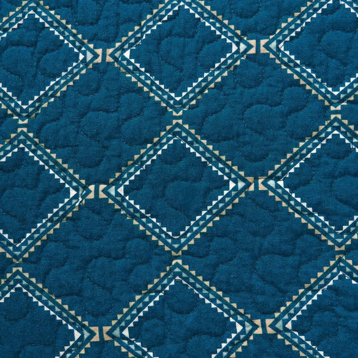 Spirit Valley Quilt Teal Swatch Swatch