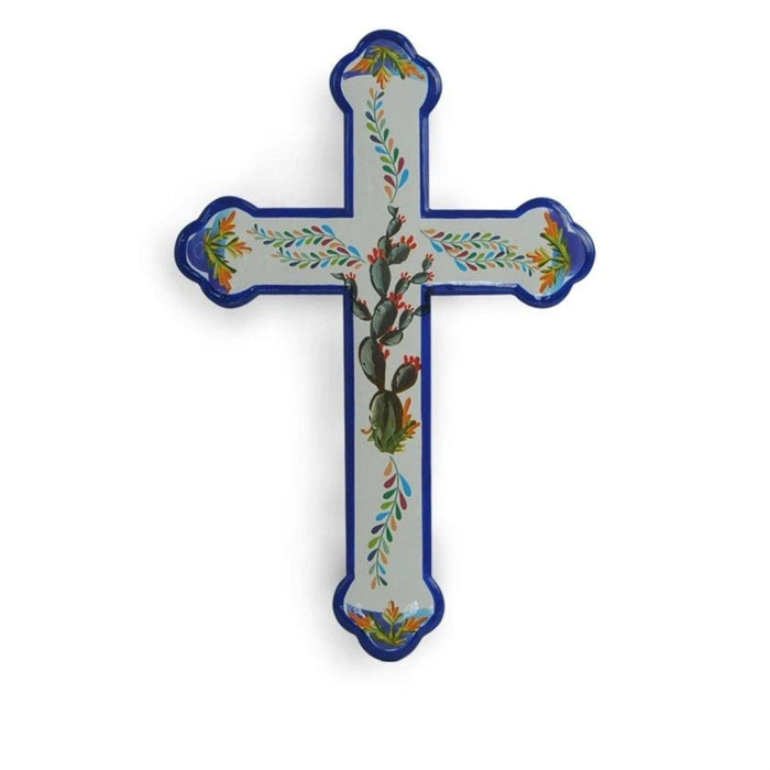 Colorful Mexican Motif Cross Wall Decor Wall Decor