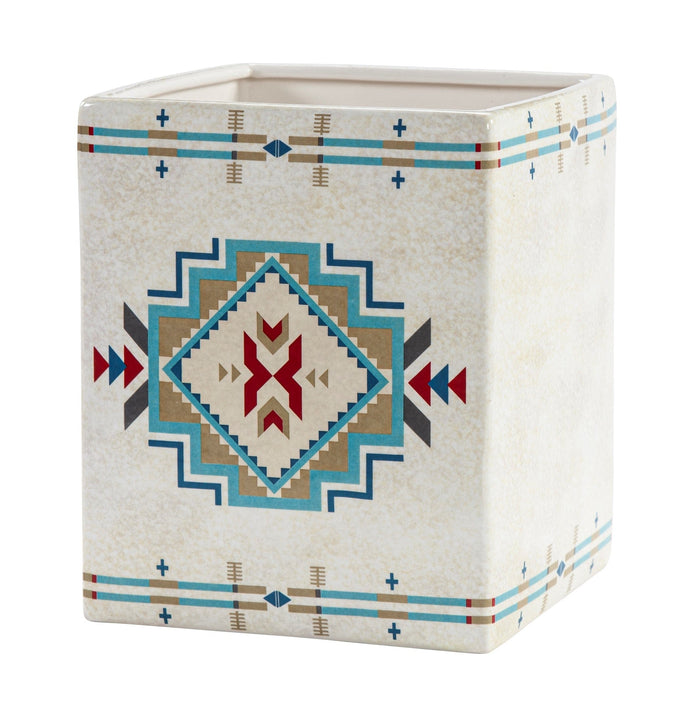Spirit Valley Ceramic Wastebasket Wastebasket