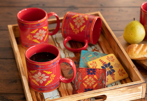 Coffee Mugs from Paseo Road by HiEnd Accents
