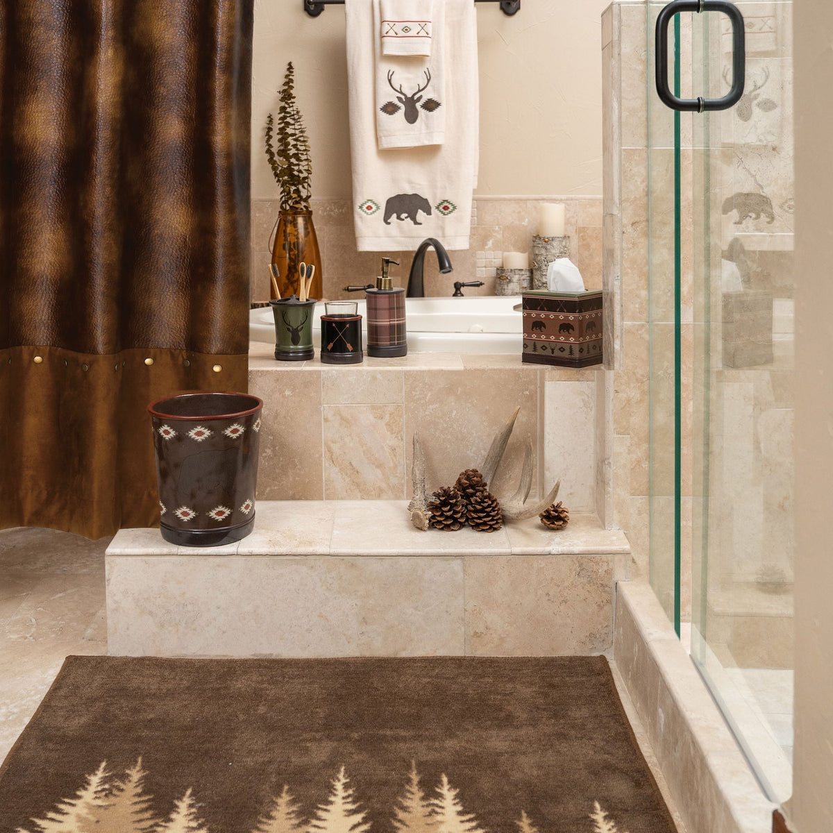 Cabin & Lodge Bathroom Decor | Paseo Road by HiEnd Accents