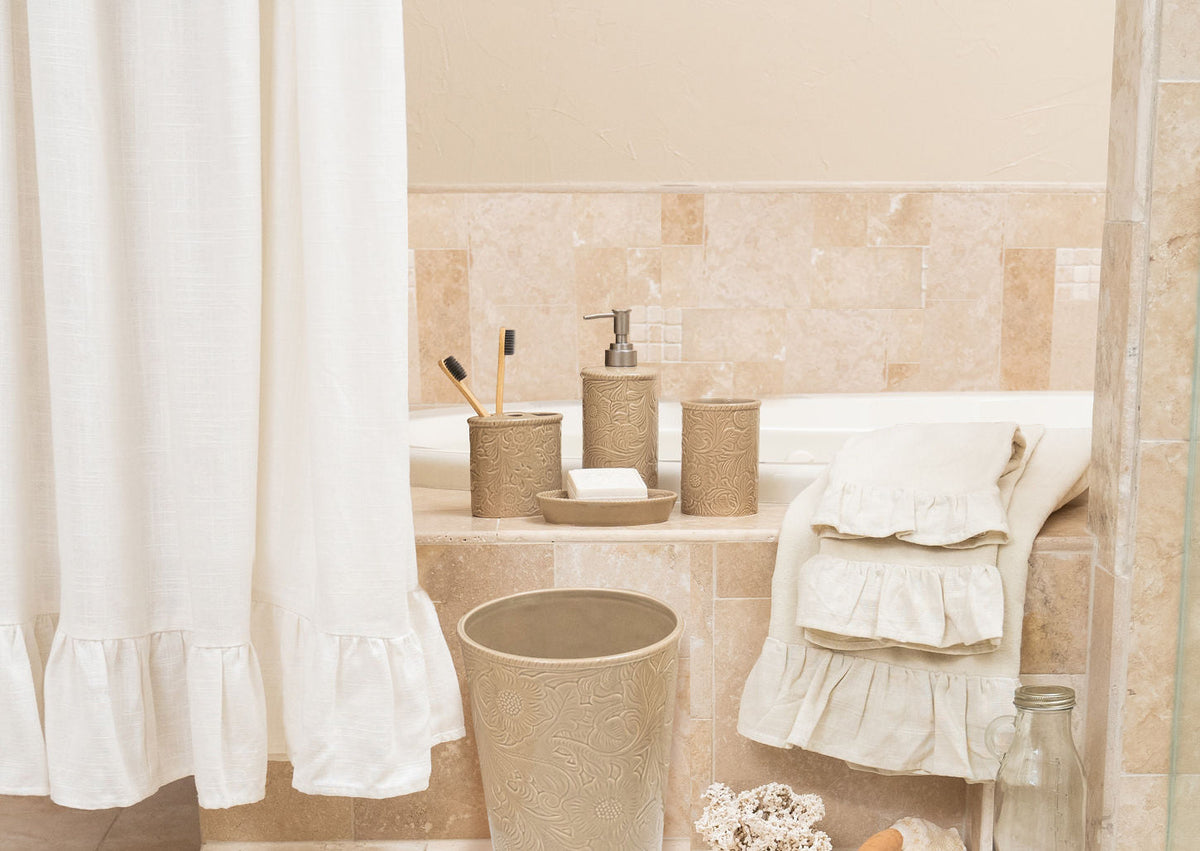 Rustic Bathroom Accessories Collection from HiEnd Accents
