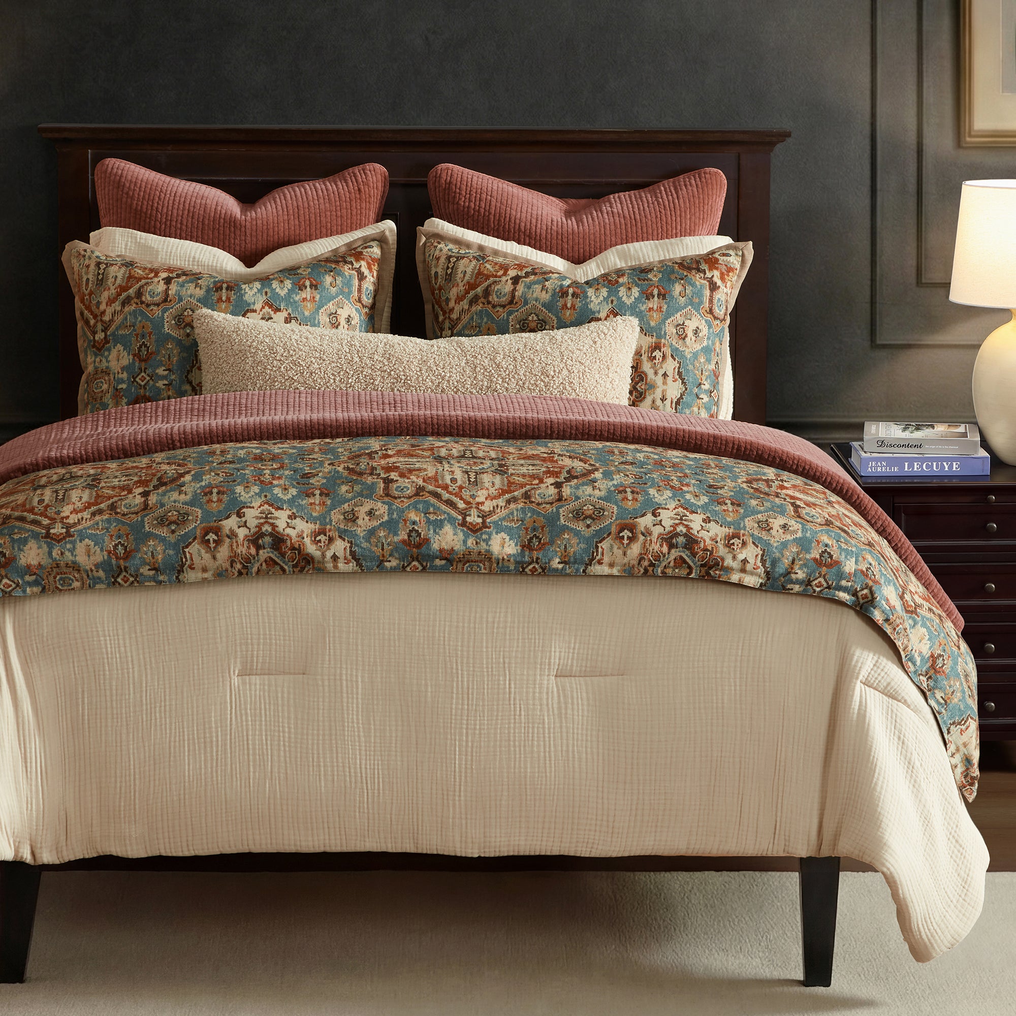Linen Blend Euro Sham