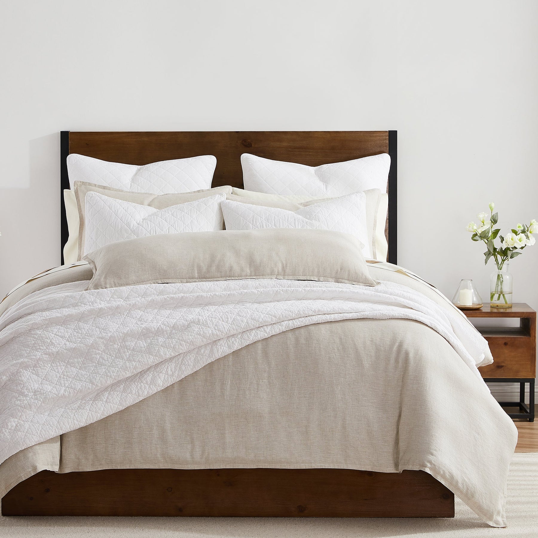 Stonewashed Cotton Gauze Quilt Quilt