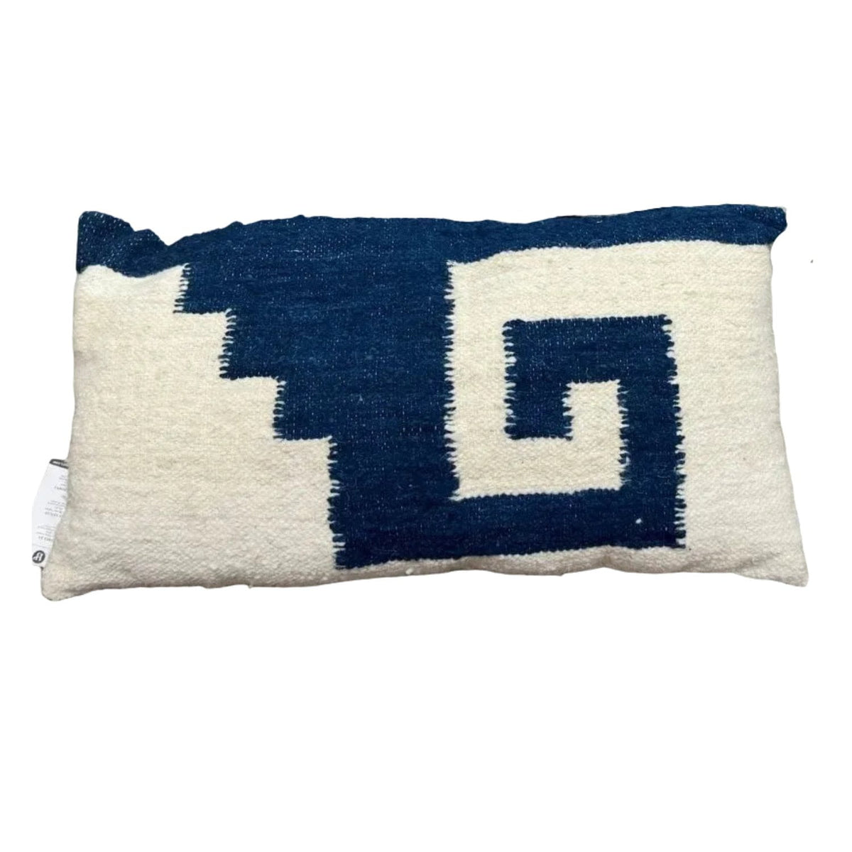 Azul Handwoven Oblong Pillow