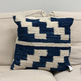 Azul Handwoven Square Pillow