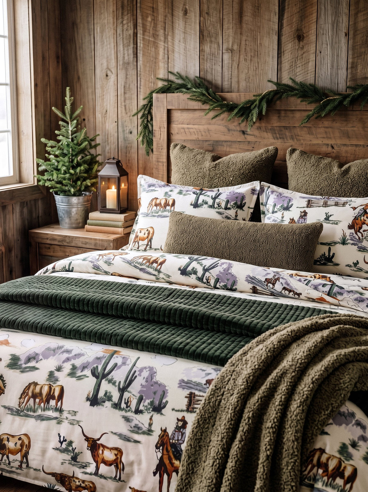 Ranch Life Reversible Bedding Set