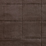 Cotton Canvas Box Stitch Coverlet Set Coverlet
