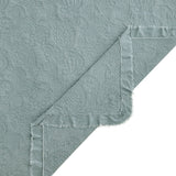 Sadie Stonewashed Paisley Ruffled Quilt Set Quilt
