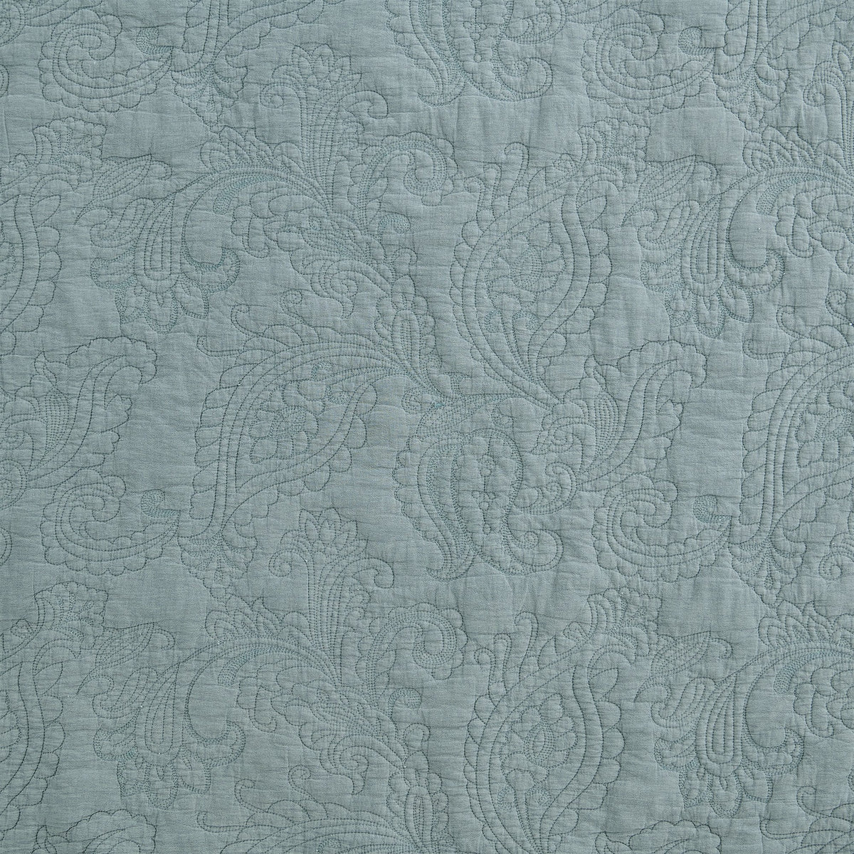 Sadie Stonewashed Paisley Ruffled Quilt Set Quilt