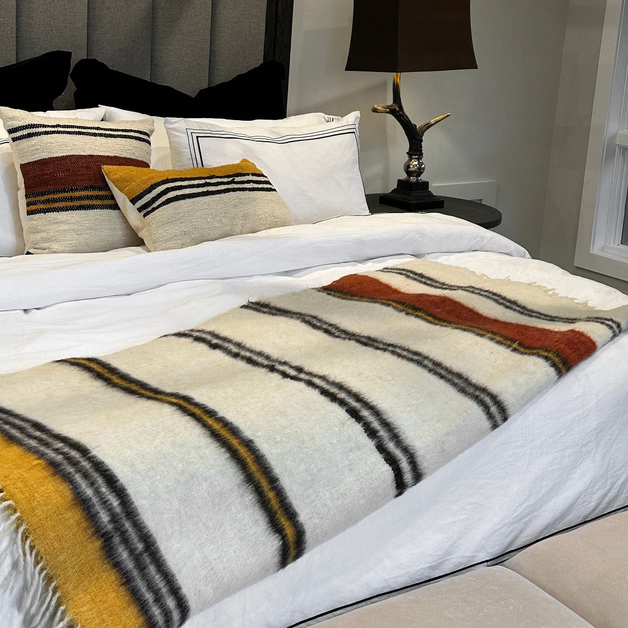 Solola 100% Wool Handwoven Throw Blanket Throw