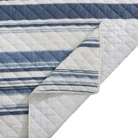 Mystic Stripe Cotton Gauze Quilt Quilt