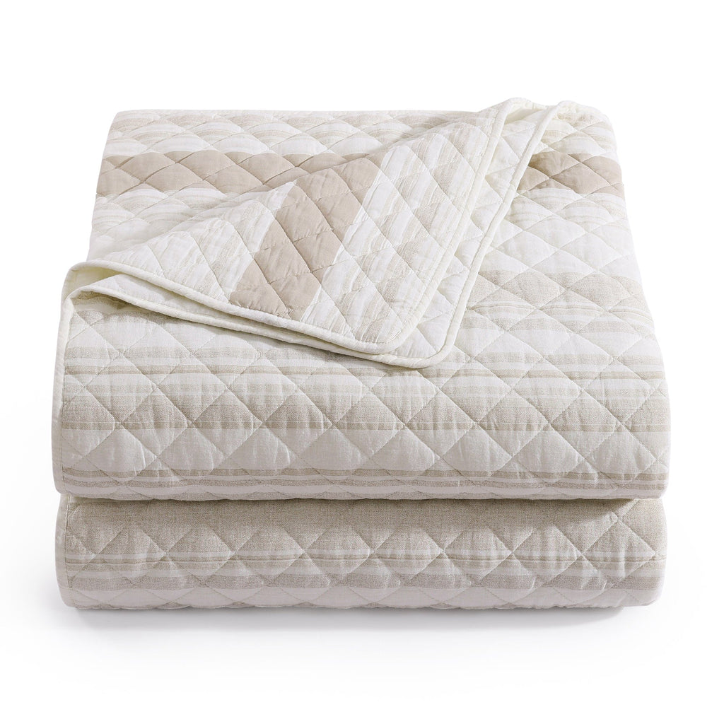 Mystic Stripe Cotton Gauze Quilt Quilt