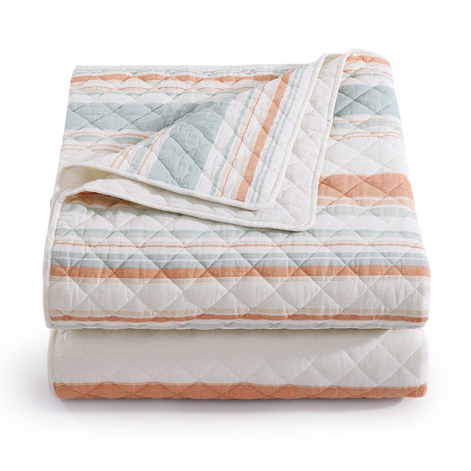 Mystic Stripe Cotton Gauze Quilt Quilt