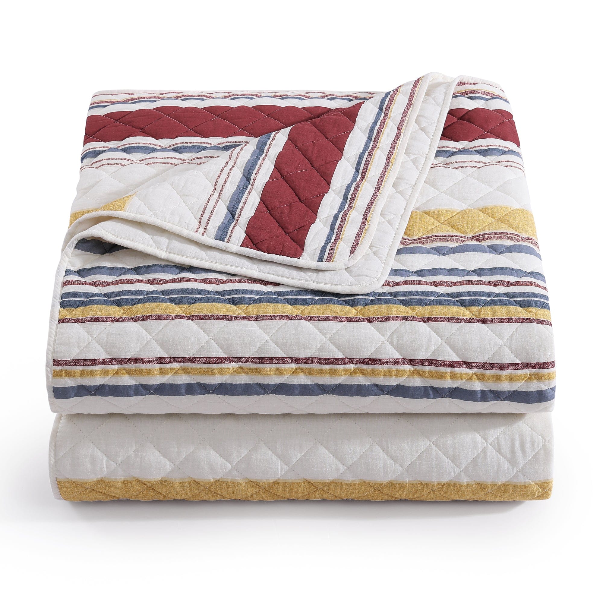 Mystic Stripe Cotton Gauze Quilt Quilt