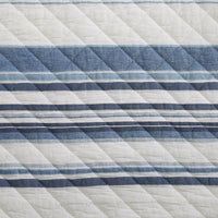 Mystic Stripe Cotton Gauze Quilt Quilt