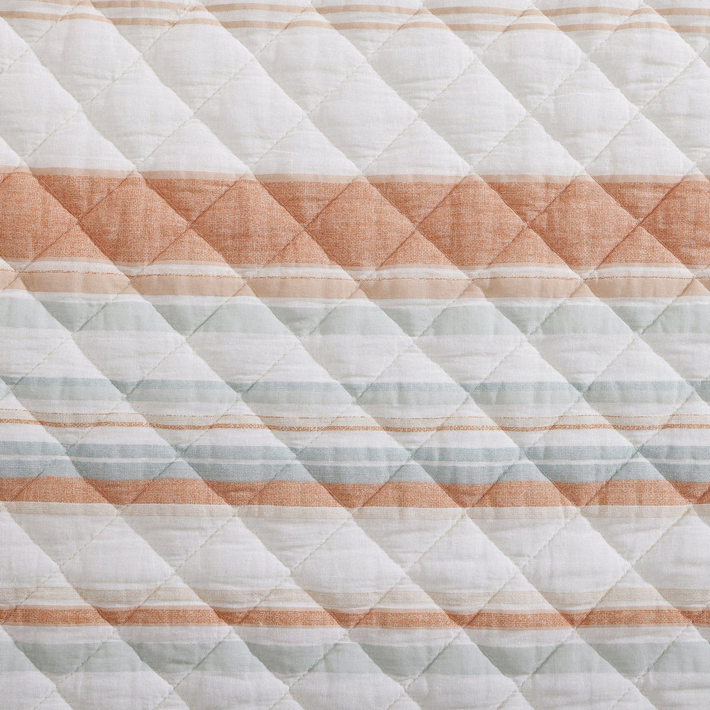 Mystic Stripe Cotton Gauze Quilt Quilt