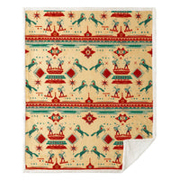 Arizona Campfire Sherpa Throw Throw