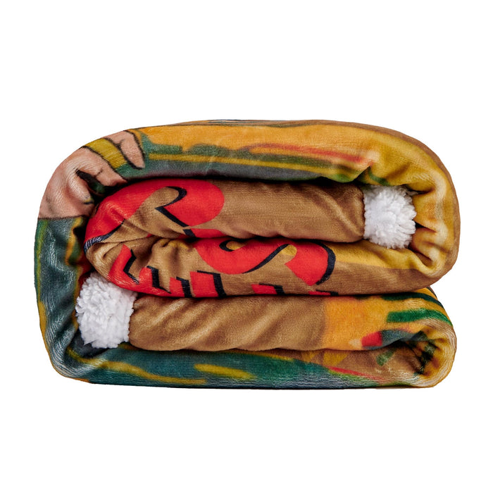 Gunslinger Campfire Sherpa Throw Throw