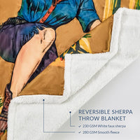 Gunslinger Campfire Sherpa Throw Throw