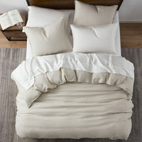 100% French Flax Linen Duvet Cover Set