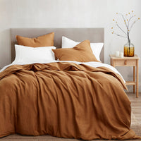 100% French Flax Linen Duvet Cover Set