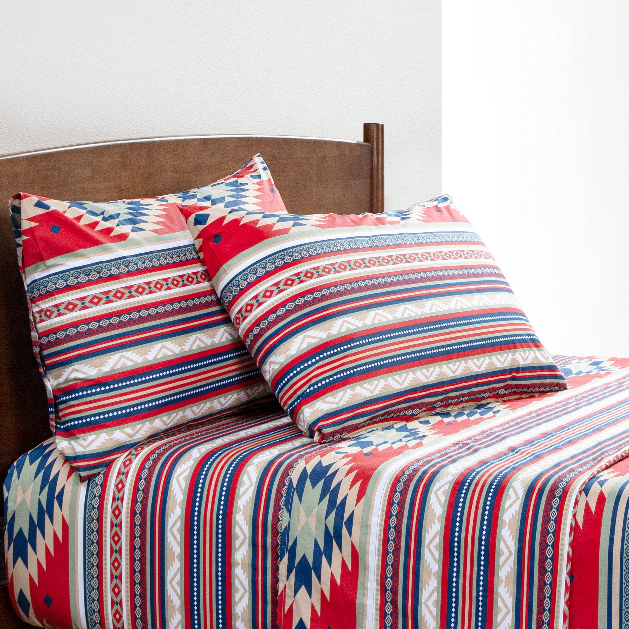 Paseo Road Del Sol Cotton Percale Sheet Set