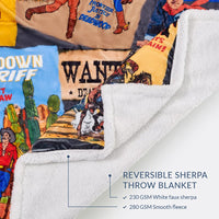 Bandits & Heroes Campfire Sherpa Throw