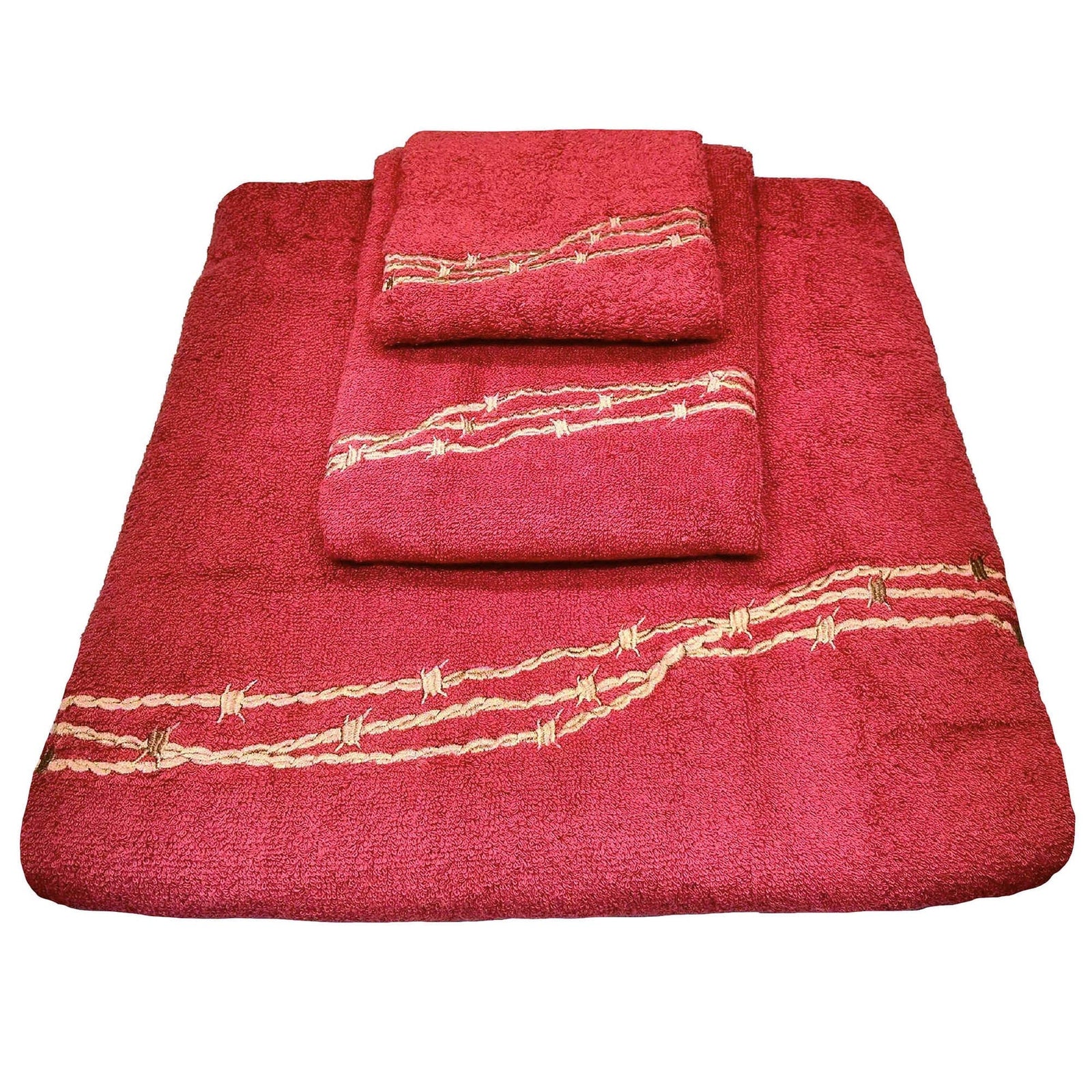 Barbwire 2PC Bath Towel Bath Towel